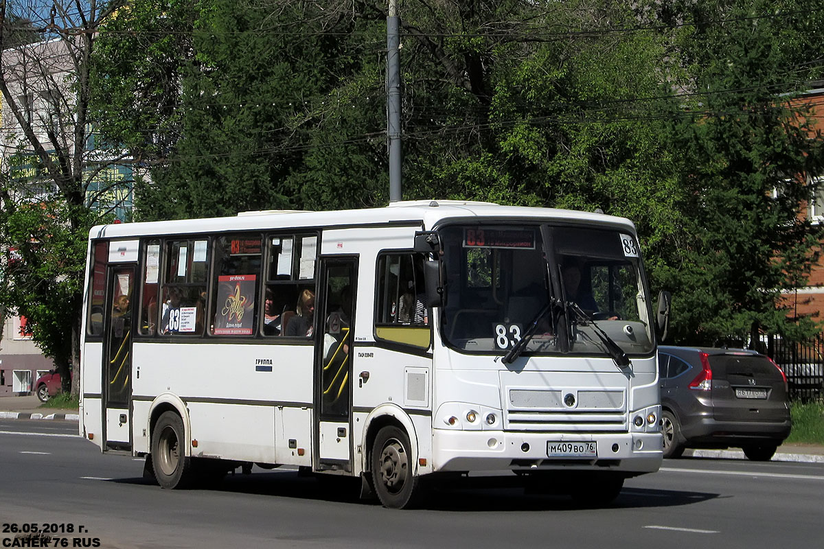 Ярославская область, ПАЗ-320412-05 № М 409 ВО 76