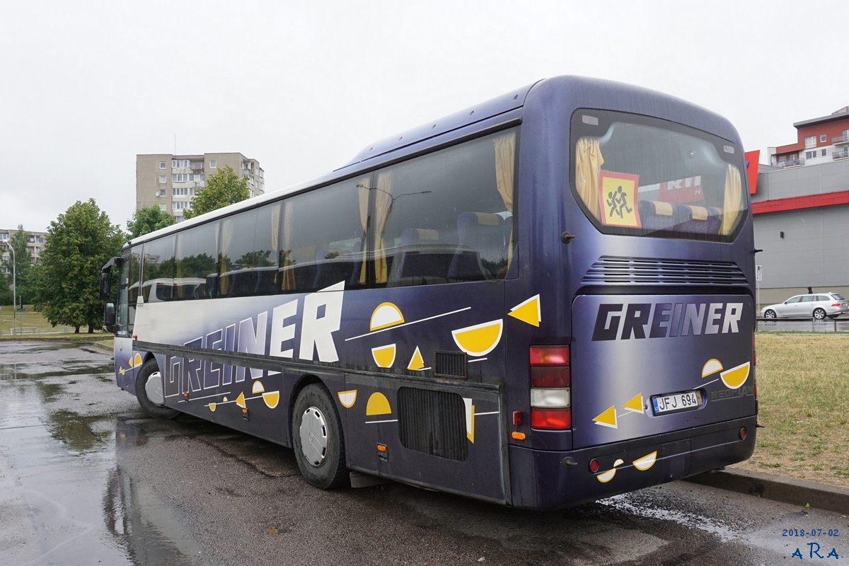 Литва, Neoplan N316Ü Euroliner № JFJ 694; Литва — Праздник песни 2018