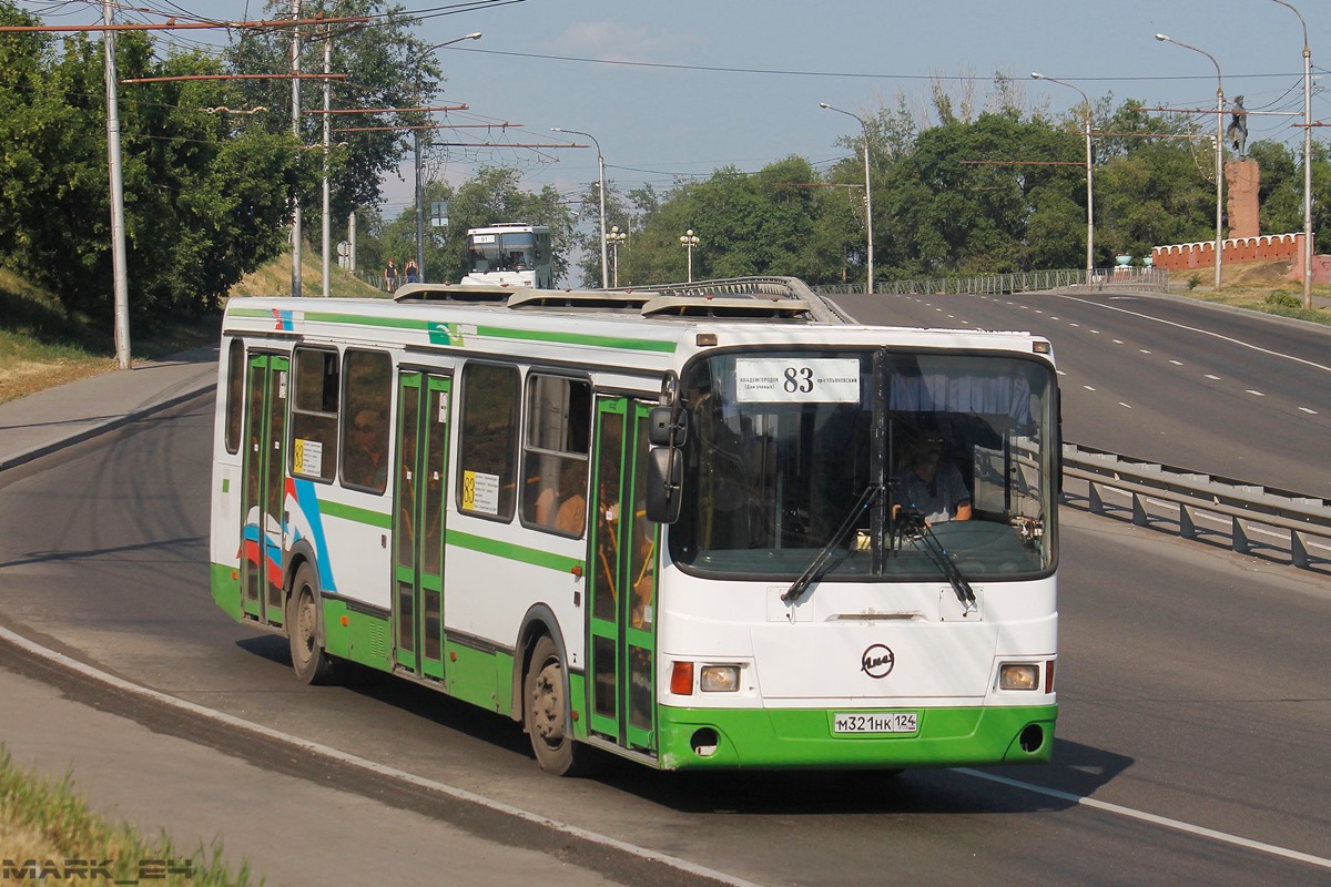 Красноярский край, ЛиАЗ-5256.36 № М 321 НК 124