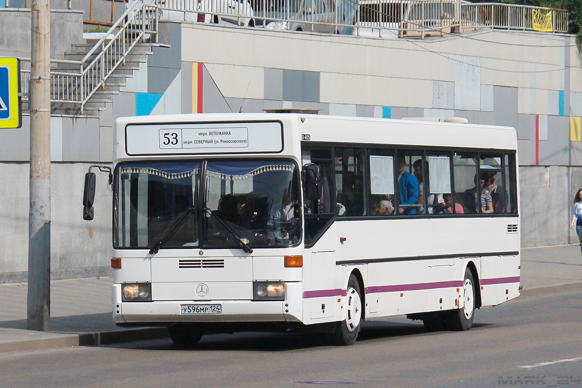 Красноярский край, Mercedes-Benz O405 № У 596 МР 124