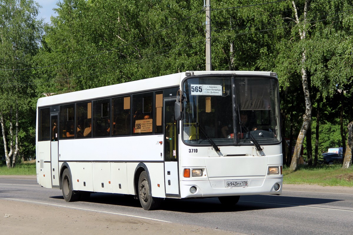 Санкт-Петербург, ЛиАЗ-5256.61 № 3710