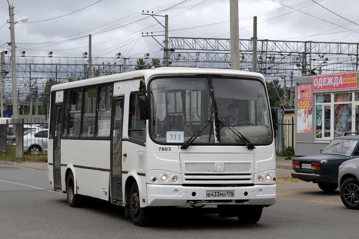 Ленинградская область, ПАЗ-320412-05 № 7803