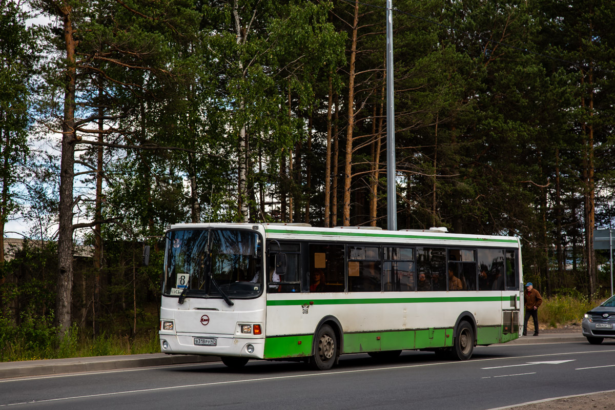 Ленинградская область, ЛиАЗ-5293.53 № В 318 РУ 47