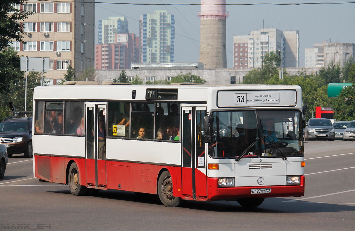 Красноярский край, Mercedes-Benz O405 № К 197 МТ 124