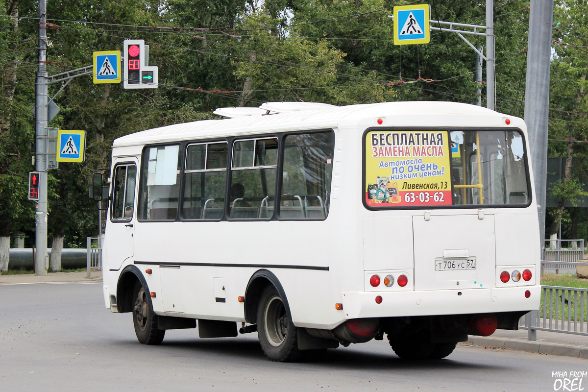Oryol region, PAZ-32054 # Т 706 УС 57