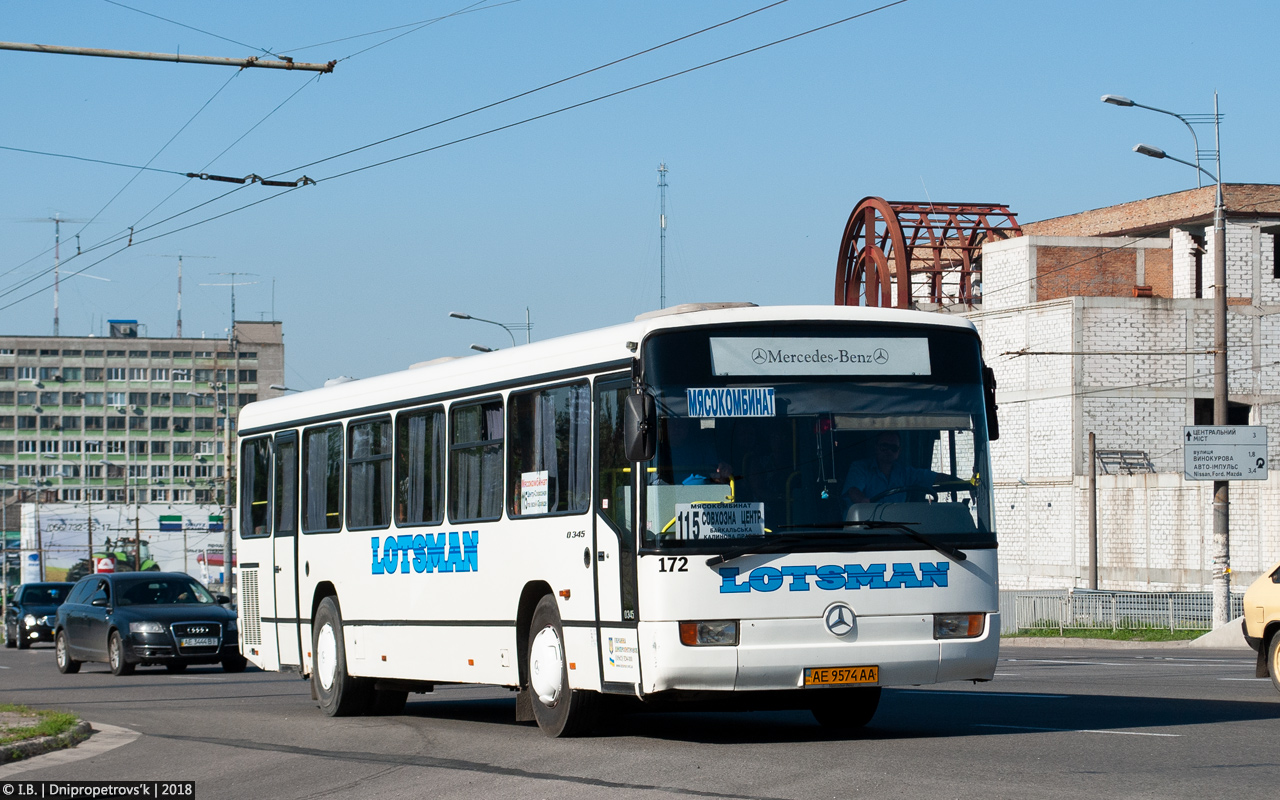 Днепропетровская область, Mercedes-Benz O345 № 172