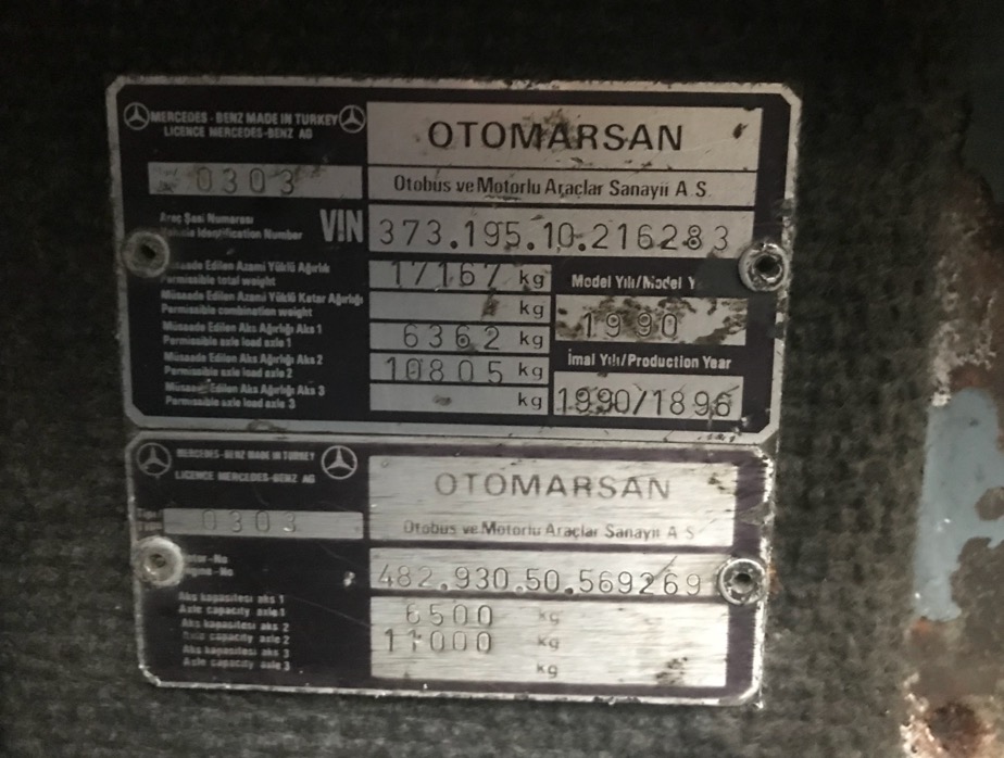 Карелия, Otomarsan Mercedes-Benz O303 № М 417 ВС 10