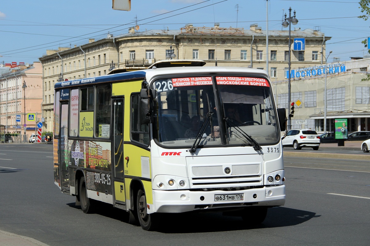 Санкт-Петербург, ПАЗ-320402-05 № n375