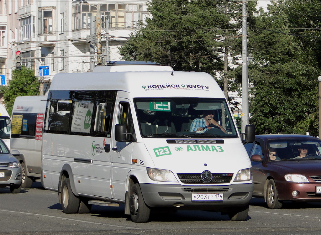 Челябинская область, Луидор-223237 (MB Sprinter Classic) № У 203 ТТ 174