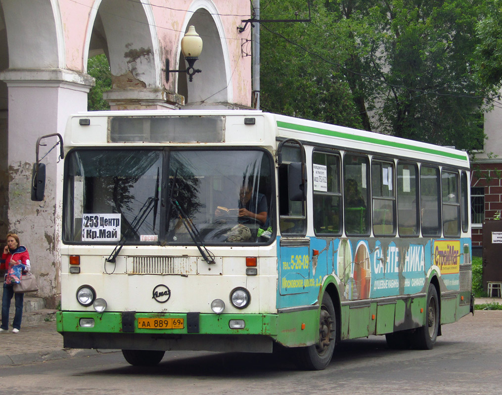 Тверская область, ЛиАЗ-5256.35 № АА 889 69