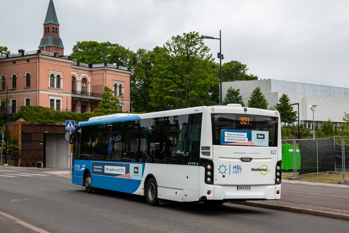 Финляндия, VDL Citea LLE-120.225 № 822