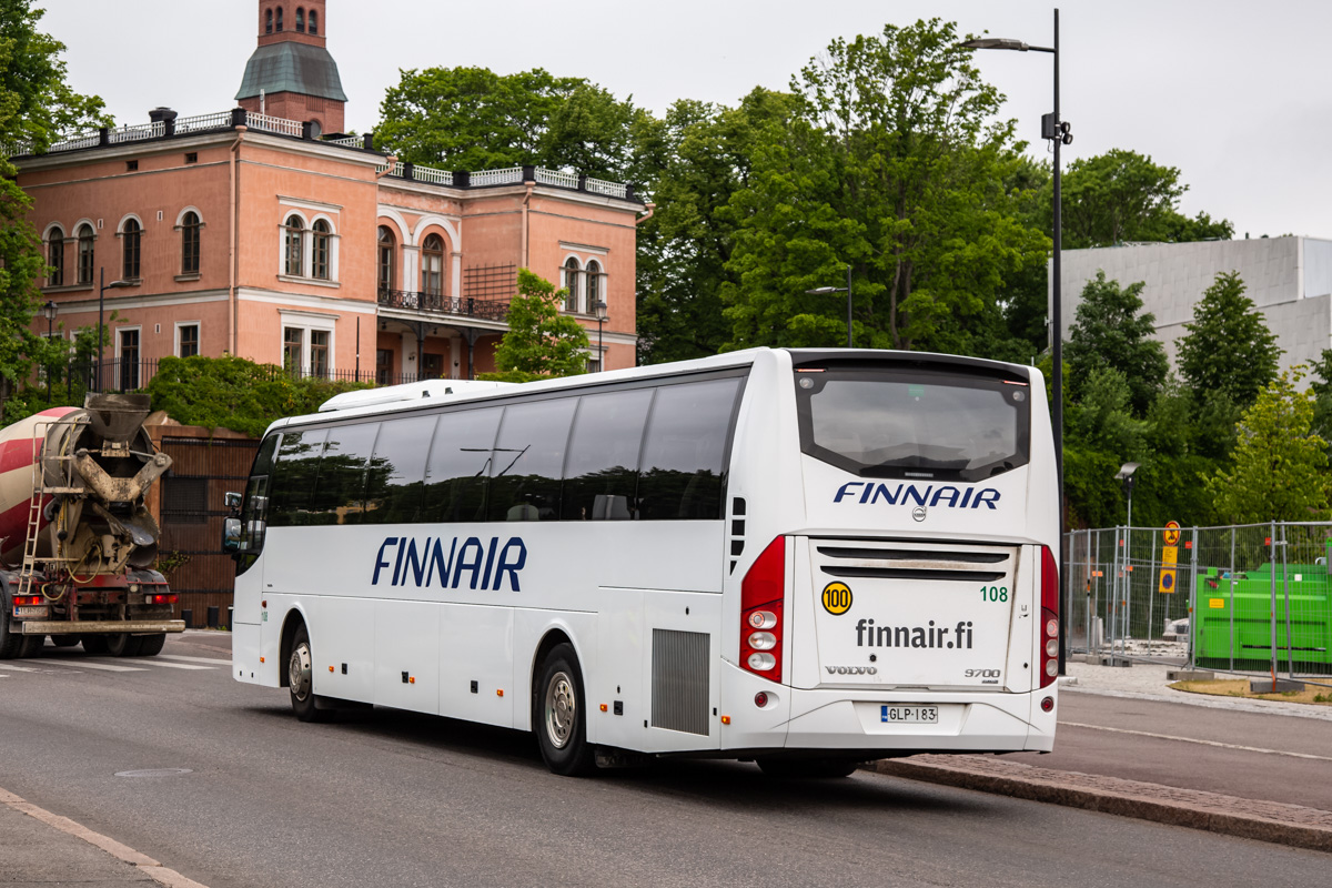 Finnország, Carrus 9700S UG sz.: 108