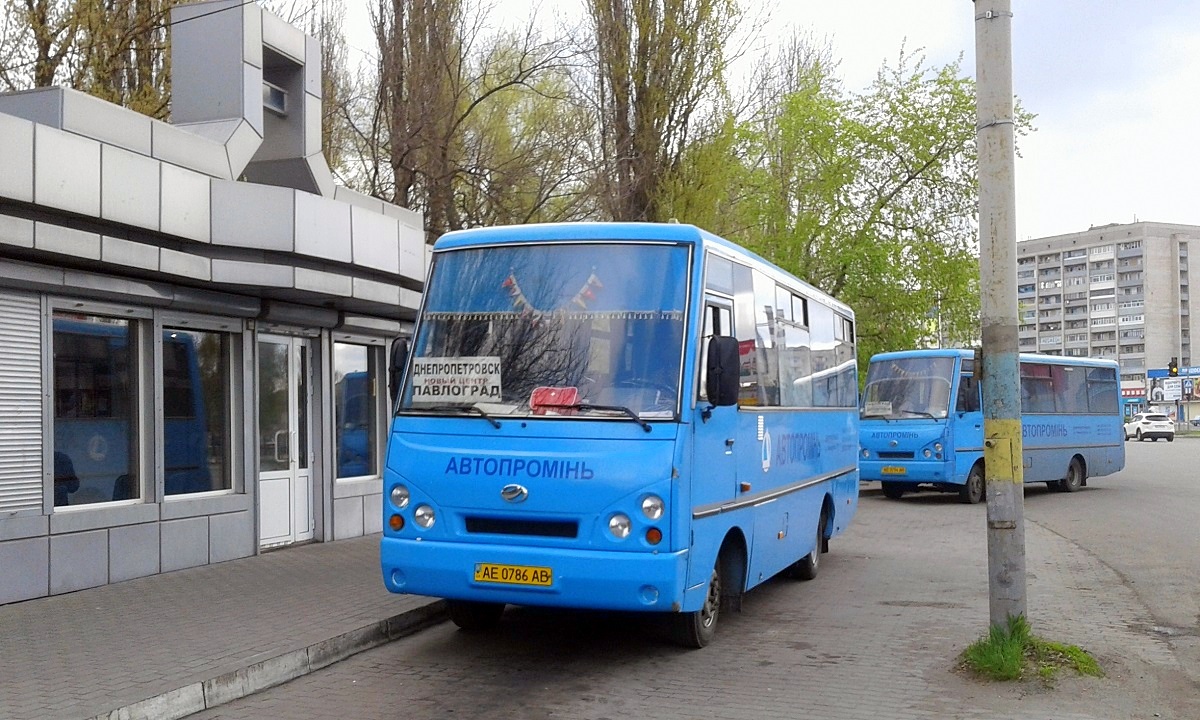 Днепропетровская область, I-VAN A07A2-65 № AE 0786 AB