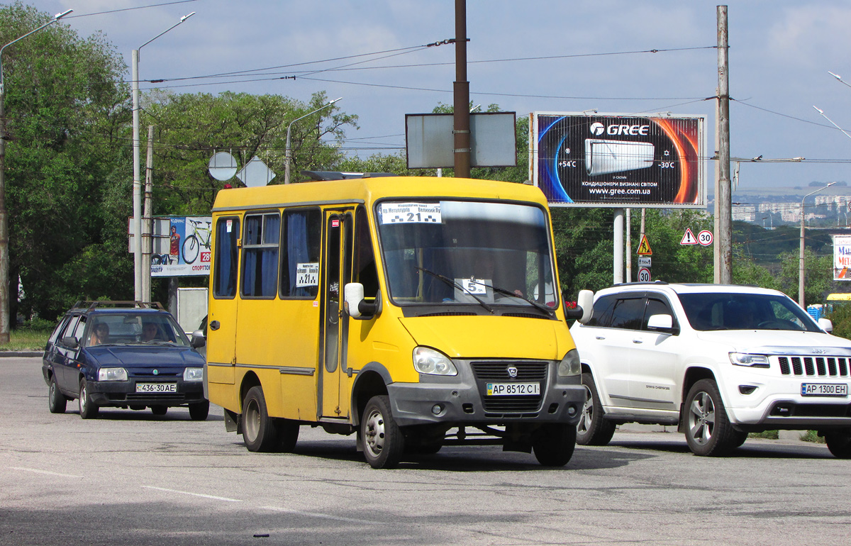 Запорожская область, БАЗ-22154 "Дельфин" № AP 8512 CI