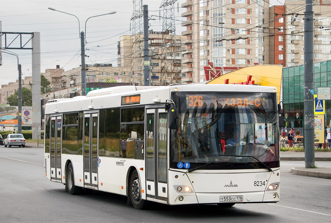 Санкт-Петербург, МАЗ-203.085 № 8234