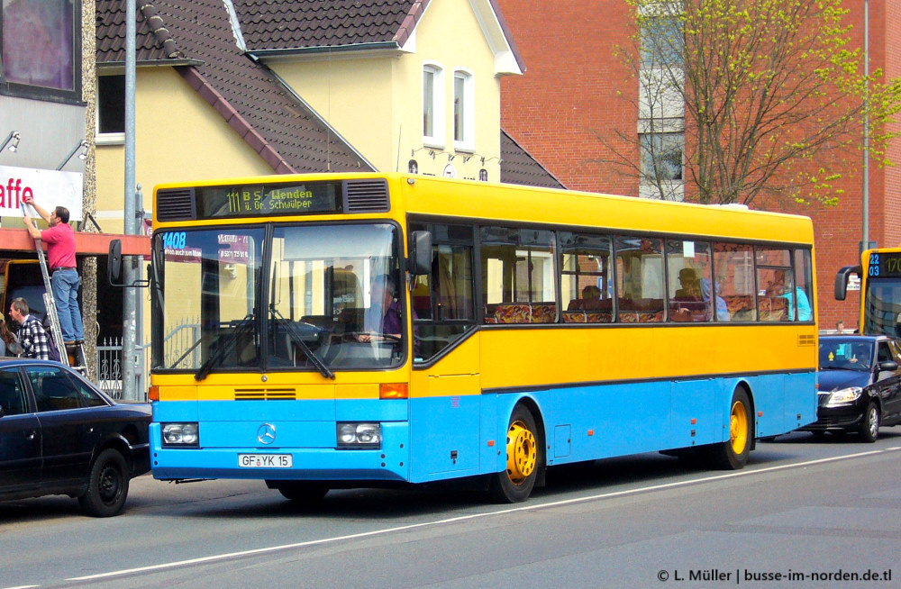 Нижняя Саксония, Mercedes-Benz O407 № 1408