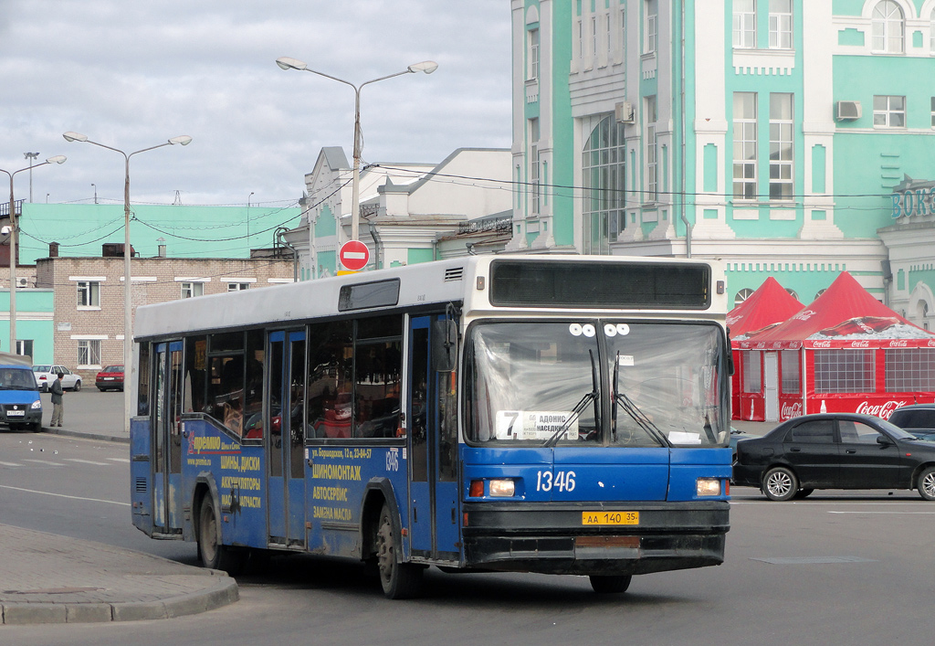 Вологодская область, МАЗ-104.021 № 1346