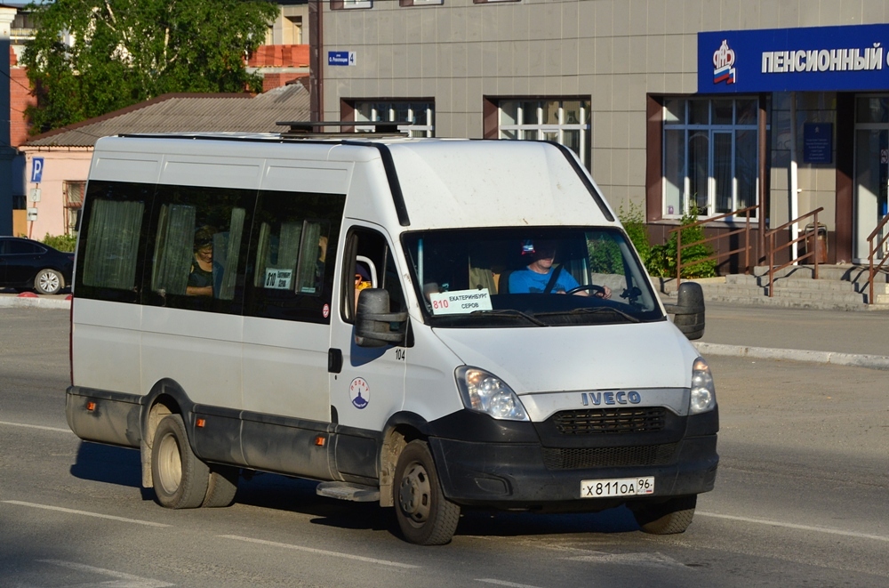 Свердловская область, Росвэн-3265 (IVECO Daily 50С15) № 104