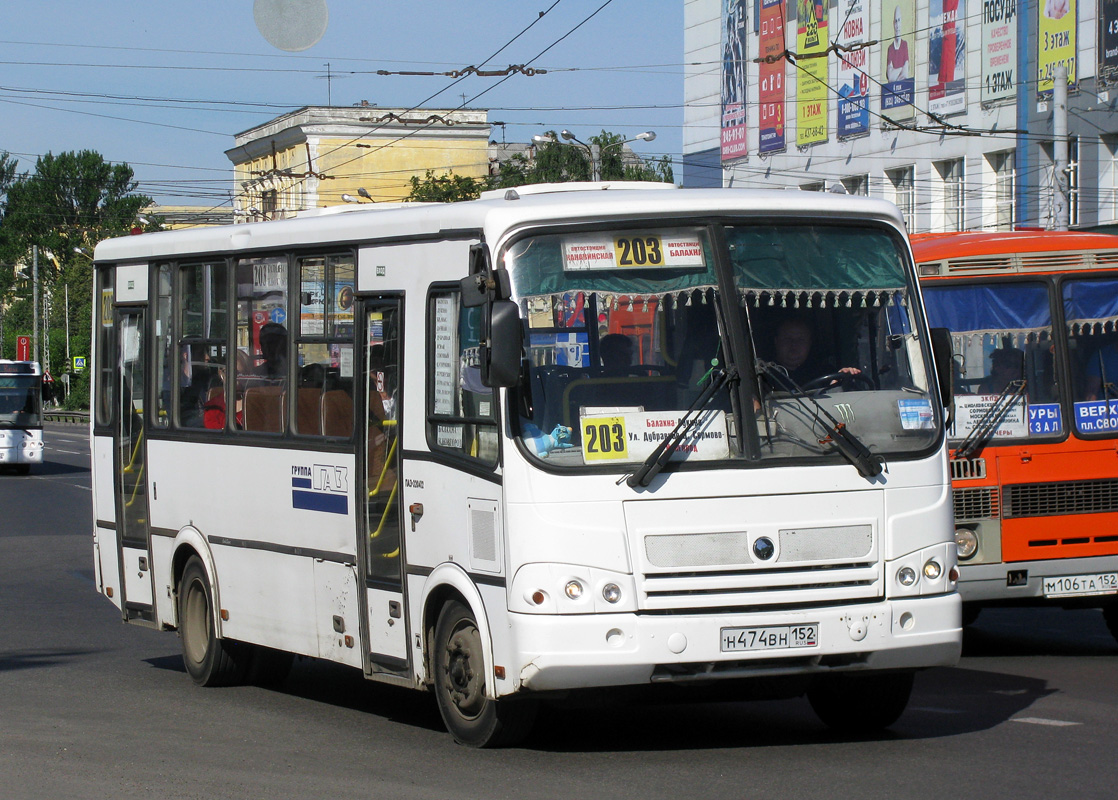 Нижегородская область, ПАЗ-320412-05 № Н 474 ВН 152