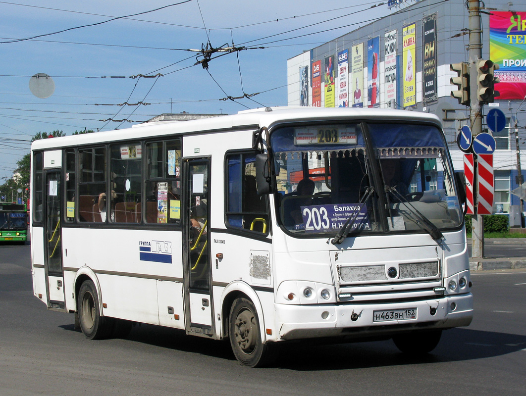 Нижегородская область, ПАЗ-320412-05 № Н 463 ВН 152