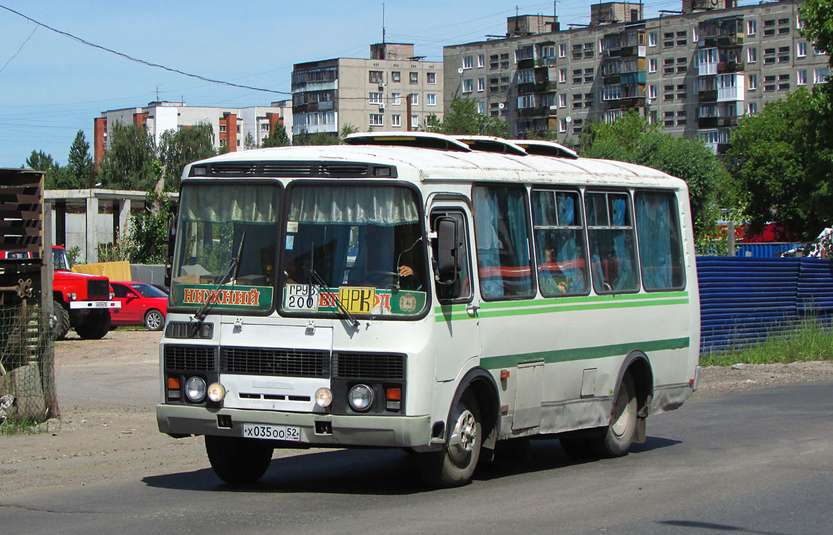 Нижегородская область, ПАЗ-32054 № Х 035 ОО 52