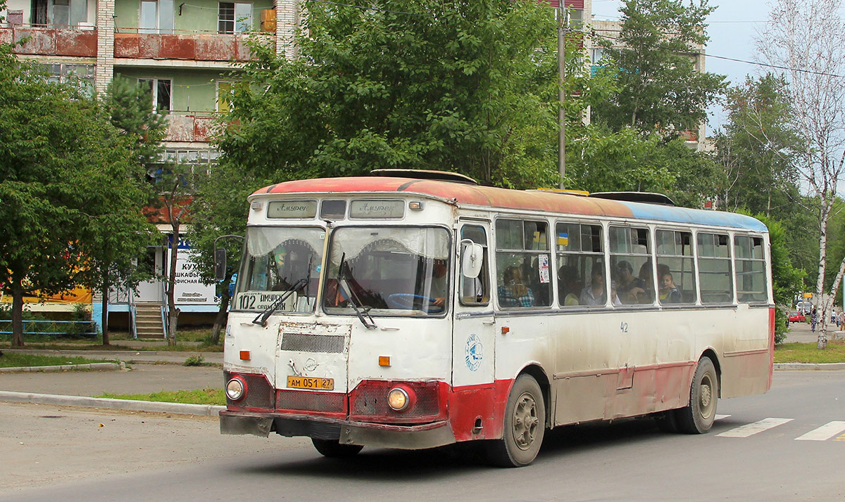 Хабаровський край, ЛиАЗ-677М № 42