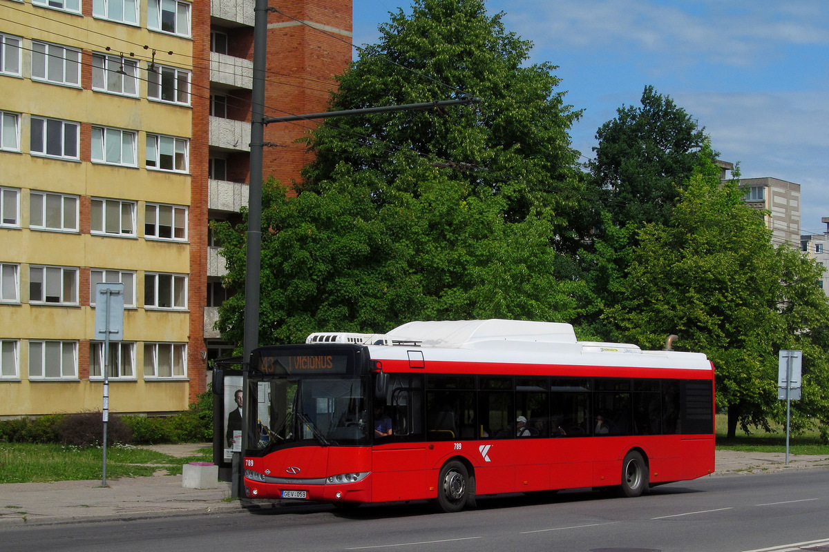 Литва, Solaris Urbino III 12 CNG № 789