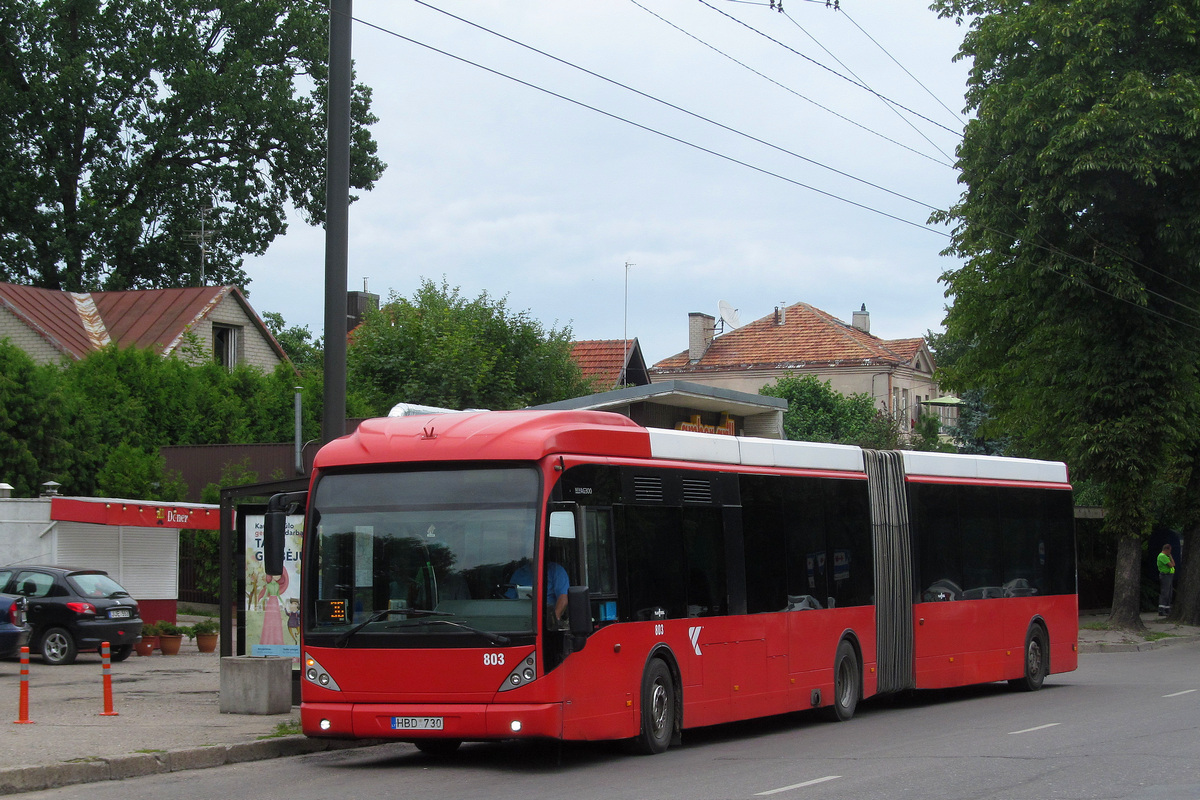 Литва, Van Hool New AG300 № 803