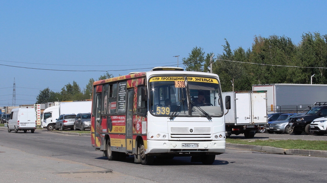 Санкт-Петербург, ПАЗ-320402-05 № 78380