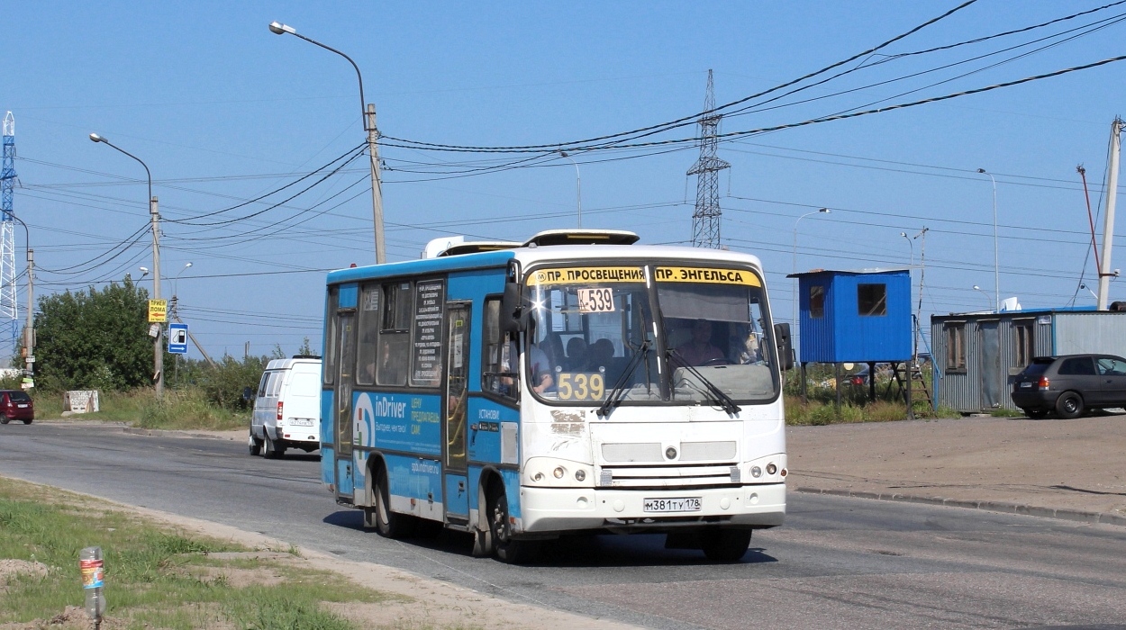 Санкт-Петербург, ПАЗ-320402-05 № 78381