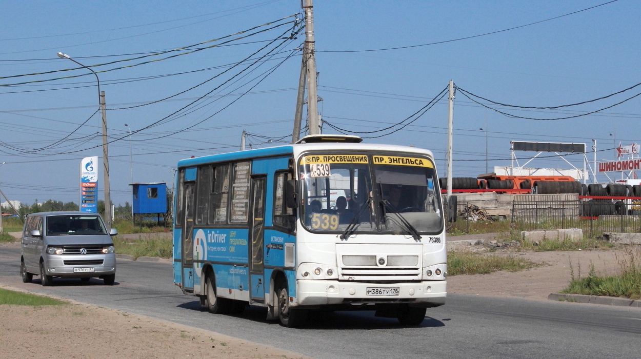 Санкт-Петербург, ПАЗ-320402-05 № 78386