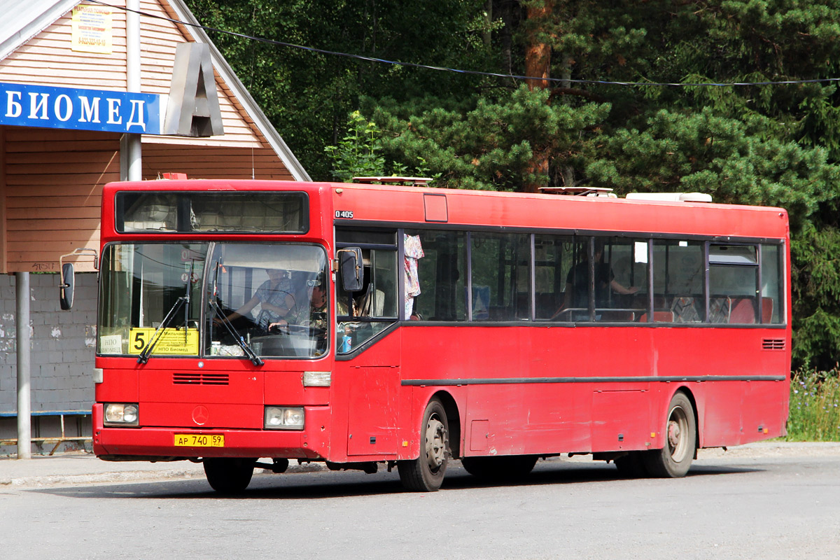 Пермский край, Mercedes-Benz O405 № АР 740 59