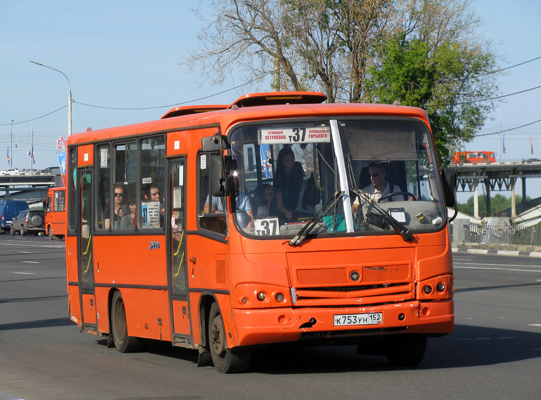 Нижегородская область, ПАЗ-320402-05 № К 753 УН 152