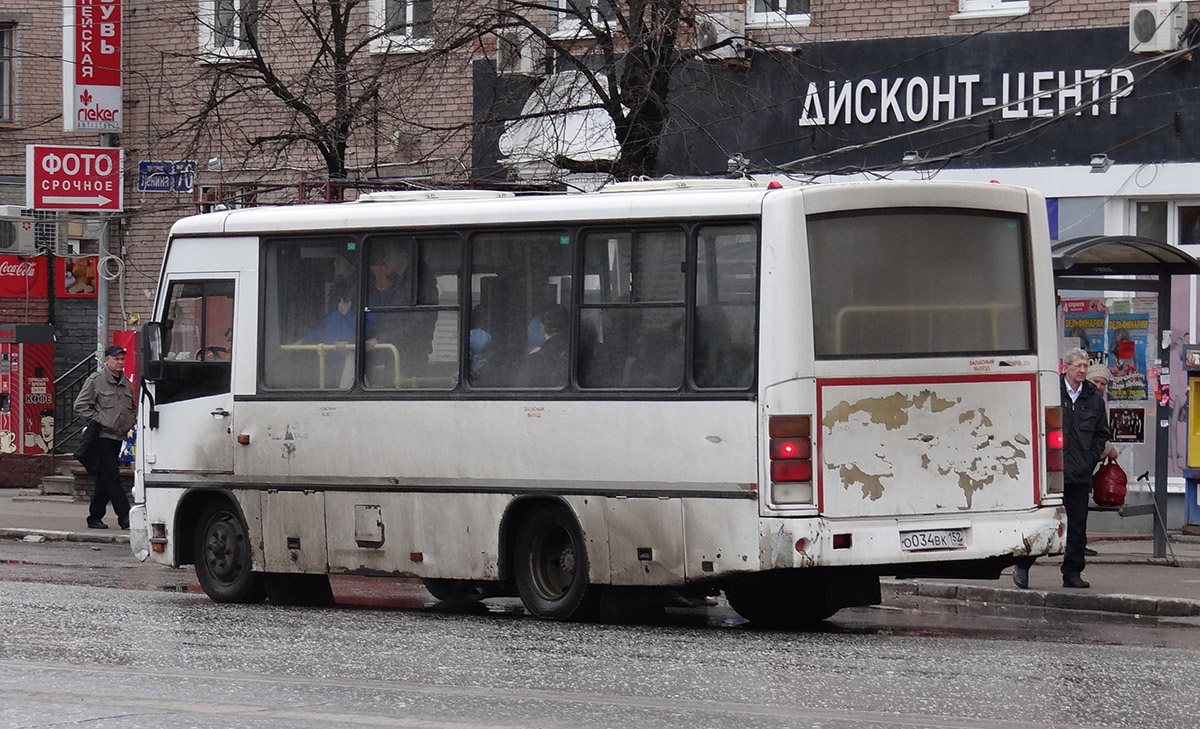 Нижегородская область, ПАЗ-320402-03 № О 034 ВК 152