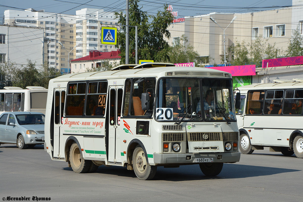 Саха (Якутия), ПАЗ-32054 № Р 683 КЕ 14