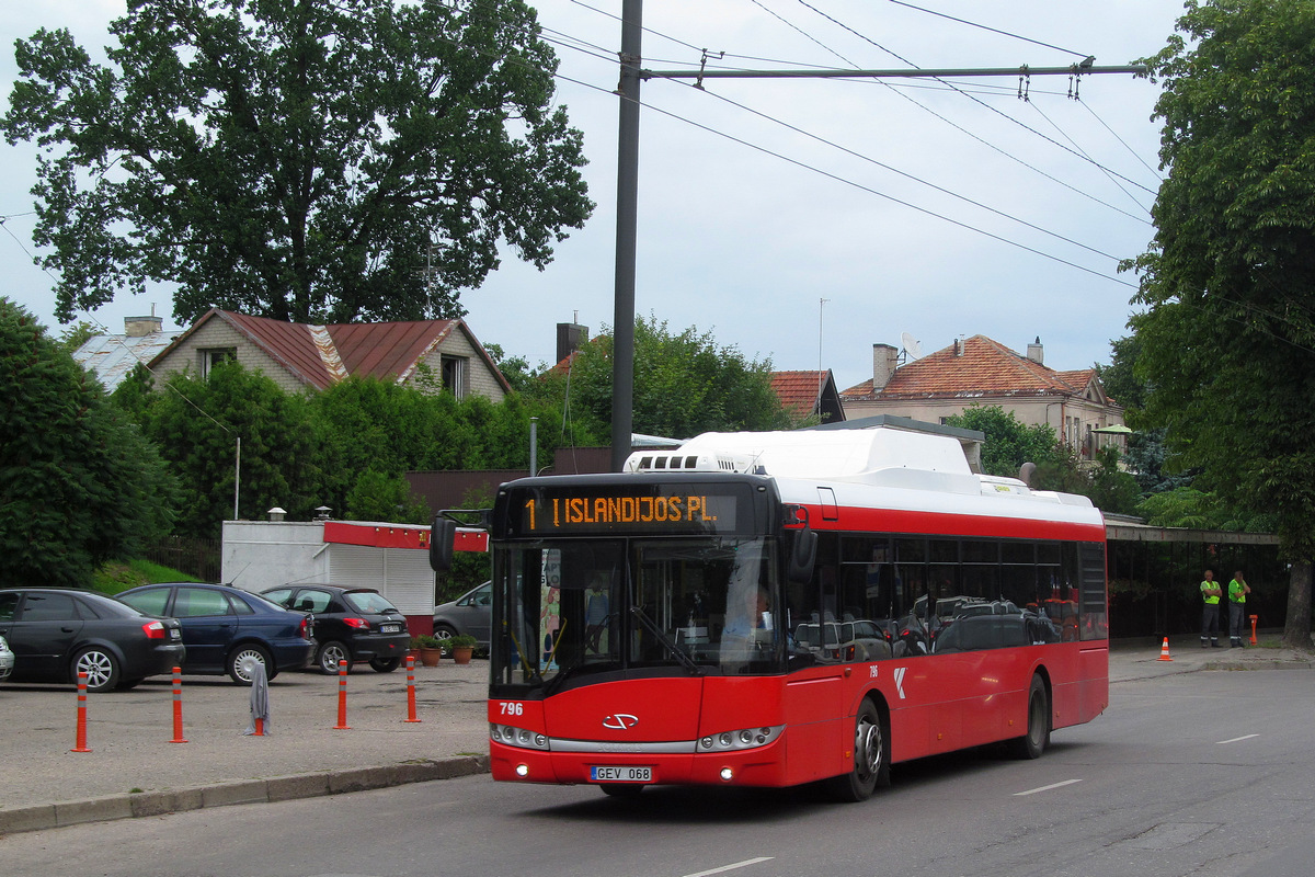 Литва, Solaris Urbino III 12 CNG № 796