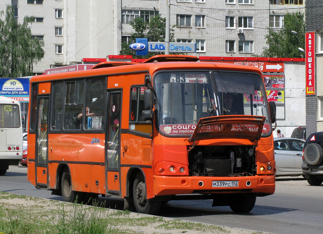 Нижегородская область, ПАЗ-320402-05 № М 339 РС 152