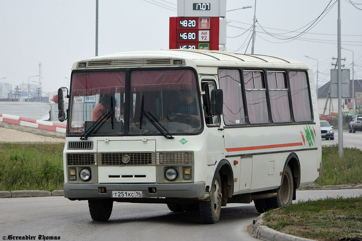 Sakha (Yakutia), PAZ-32054 # Т 251 КС 14