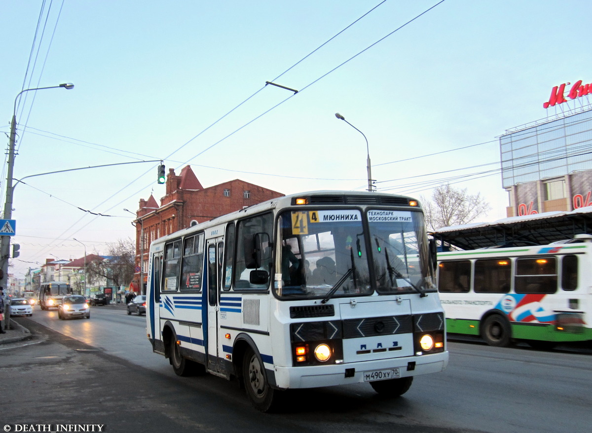 Томская область, ПАЗ-32054 № М 490 ХУ 70