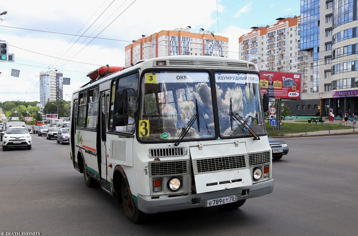 Томская область, ПАЗ-32054 № Е 789 ЕТ 70