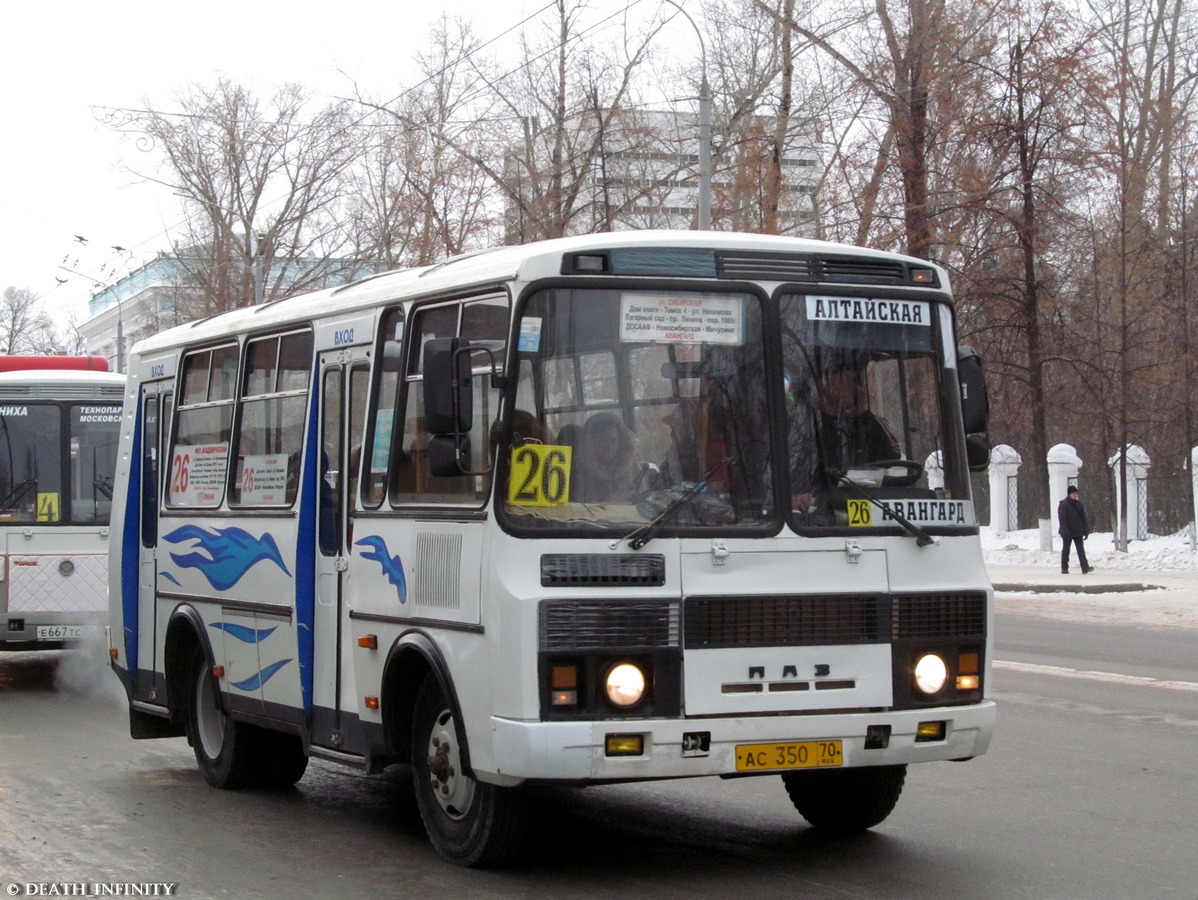 Томская область, ПАЗ-32054 № АС 350 70