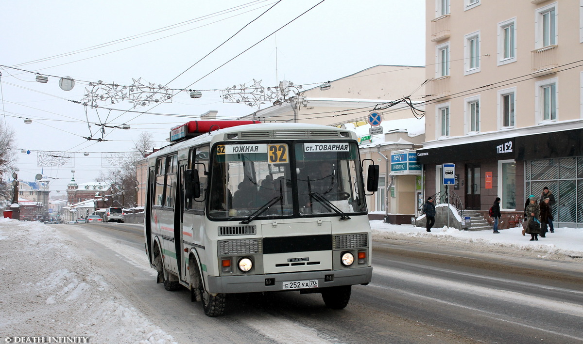 Томская область, ПАЗ-32054 № Е 252 УА 70