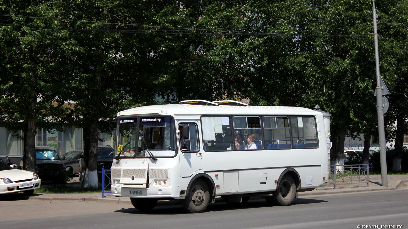 Томская область, ПАЗ-32054 № Е 380 ЕВ 70