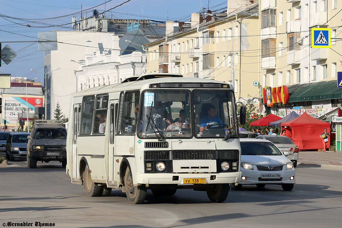 Саха (Якутия), ПАЗ-32053-60 № УХ 138 77