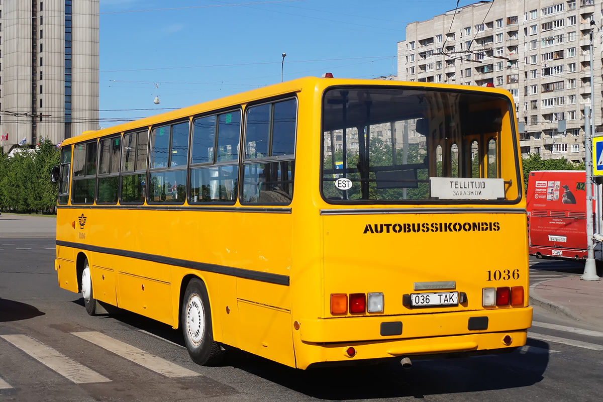 Естонія, Ikarus 260.37 № 1036; Санкт-Петербург — IV Петербургский парад ретро-транспорта 26 мая 2018 г.