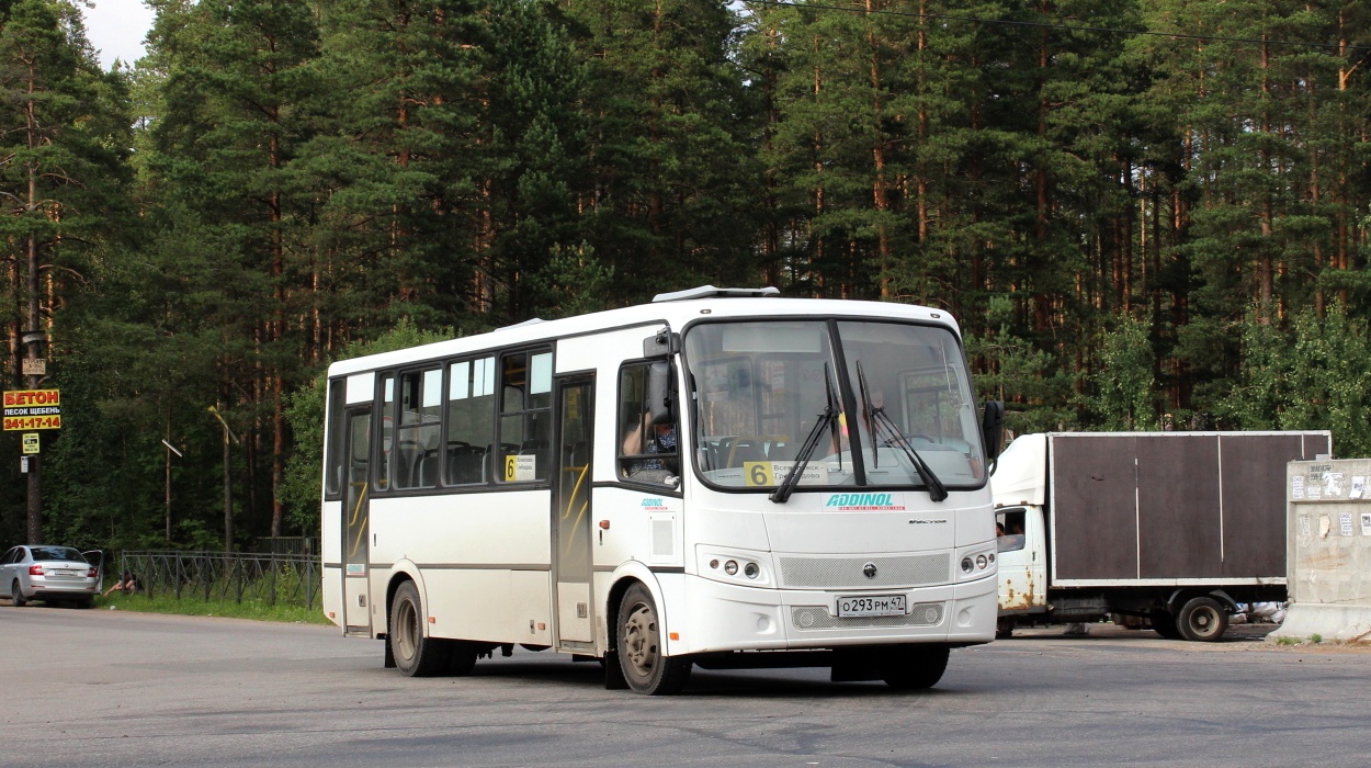 Ленинградская область, ПАЗ-320412-05 "Вектор" № О 293 РМ 47