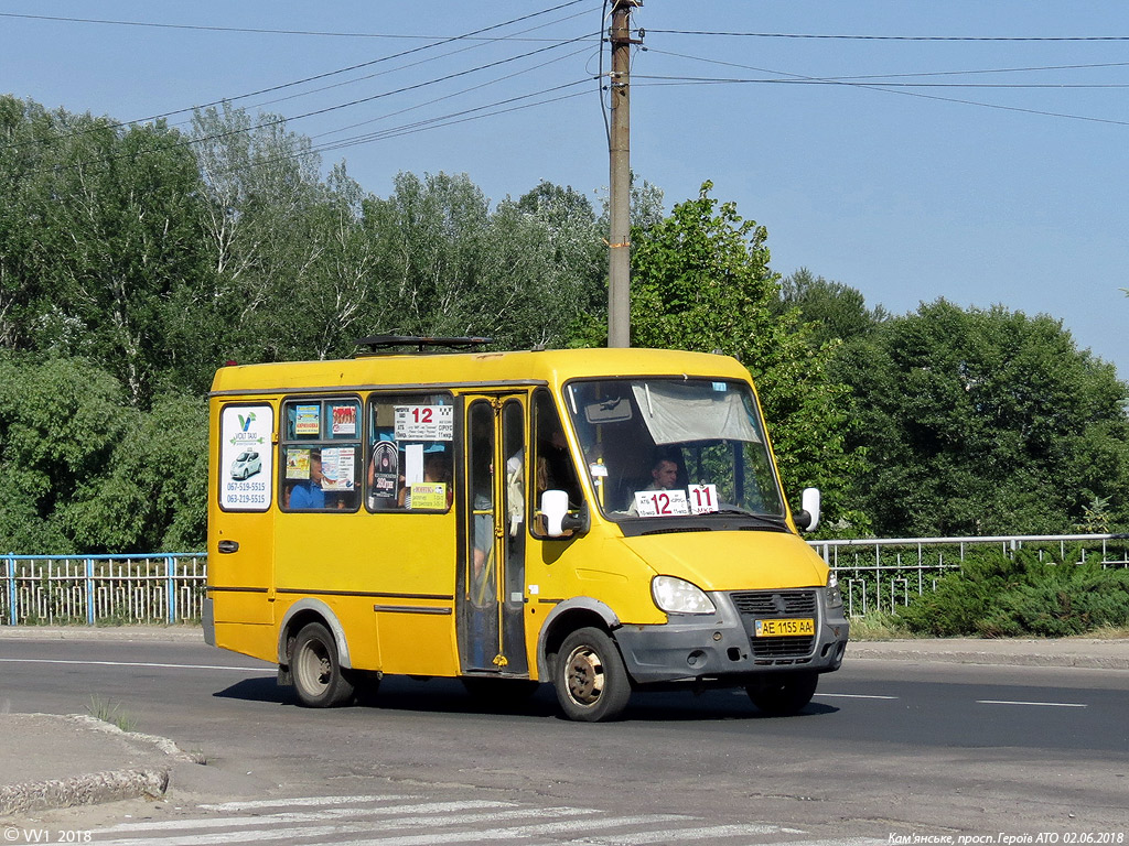 Днепропетровская область, БАЗ-22154 "Дельфин" № AE 1155 AA