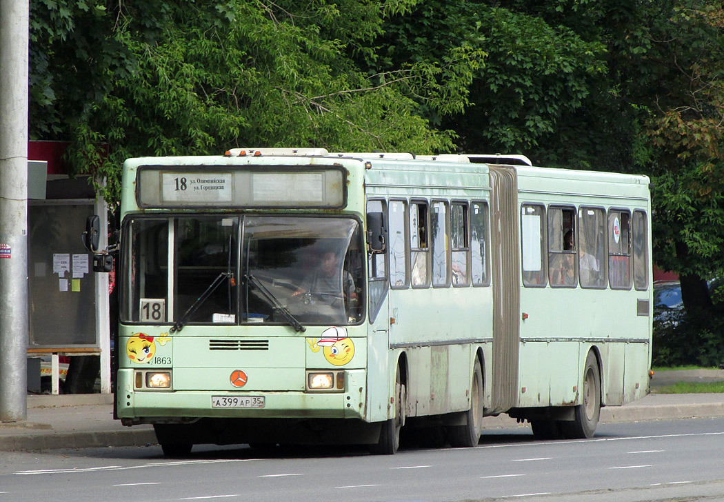 Вологодская область, ГолАЗ-АКА-6226 № 1863