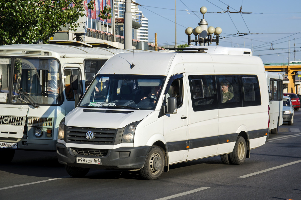 Ростовская область, Луидор-223700 (Volkswagen Crafter) № Е 987 СЕ 161 —  Фото — Автобусный транспорт