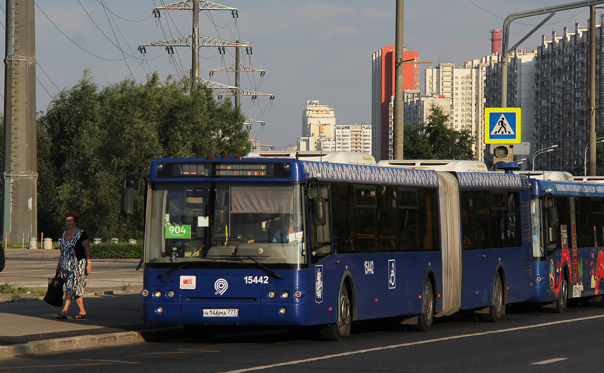 Москва, ЛиАЗ-6213.22 № 15442